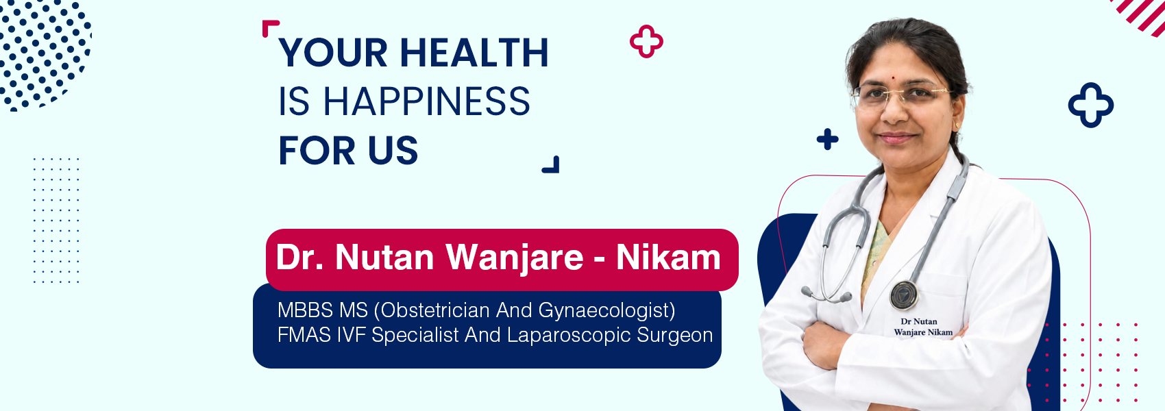 Dr. Nutan Wanjare Nikam, with 22 years of experience, is the Consultant Obstetrician & Gynecologist in Chikhali, Pune, providing expert women’s care.